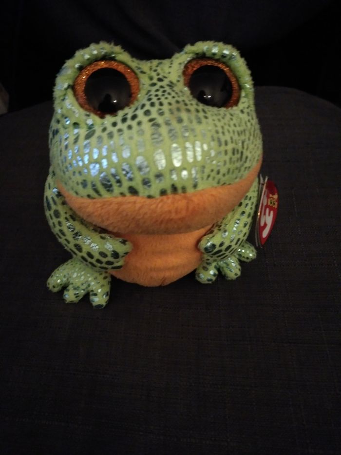 Peluche ty beanie boo grenouille 🐸