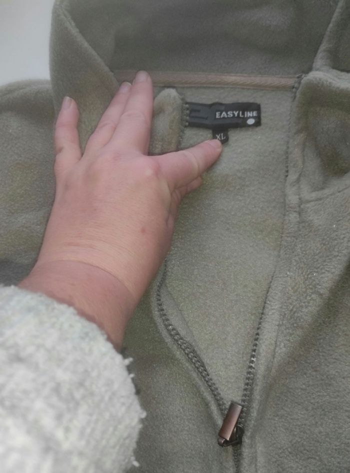 Veste polaire homme easyline t.XL - photo numéro 3