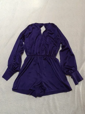 Combi short violette