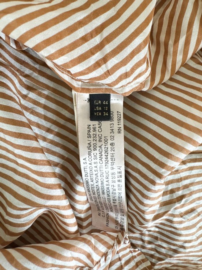 Blouse Massimo Dutti 100% soie mûrier - photo numéro 8