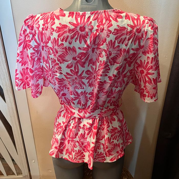 Blouse rose - photo numéro 4