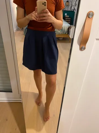 Jupe patineuse bleue