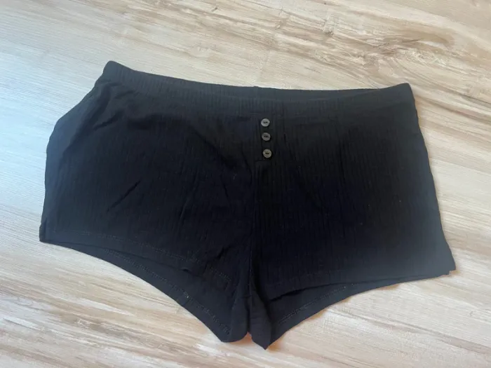 short de pyjama undiz femme noir