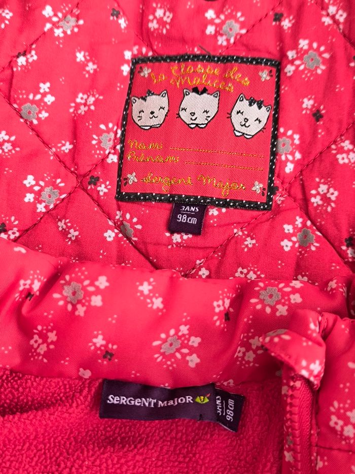Ensemble veste fille Sergent Major 3 ans - photo numéro 10