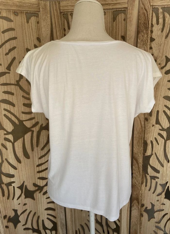 Blouse fluide et légère imprimée fleurs - photo numéro 6