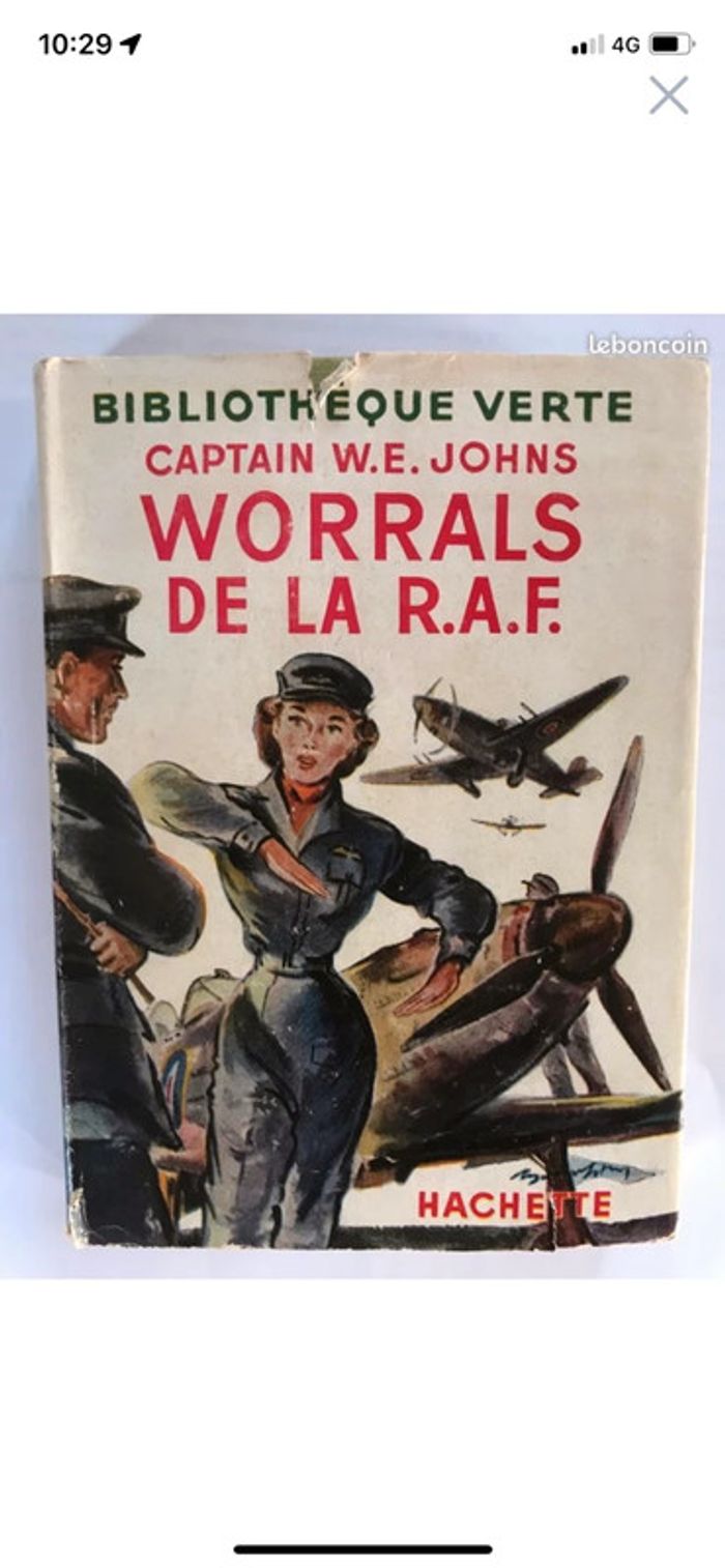 Captain W.E Johns Worrals de la RAF