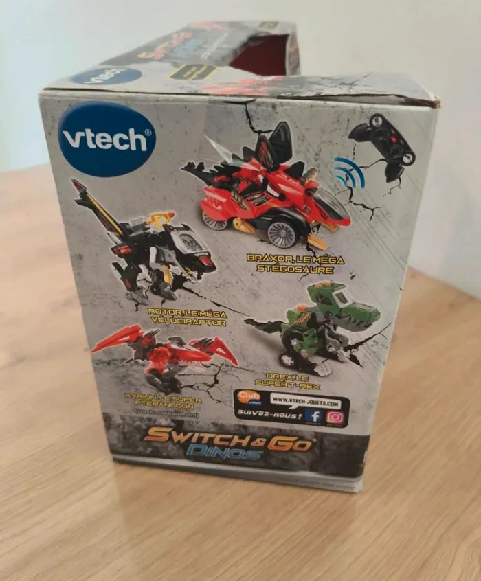 VTech Switch et go Dinos stégosaure - photo numéro 3