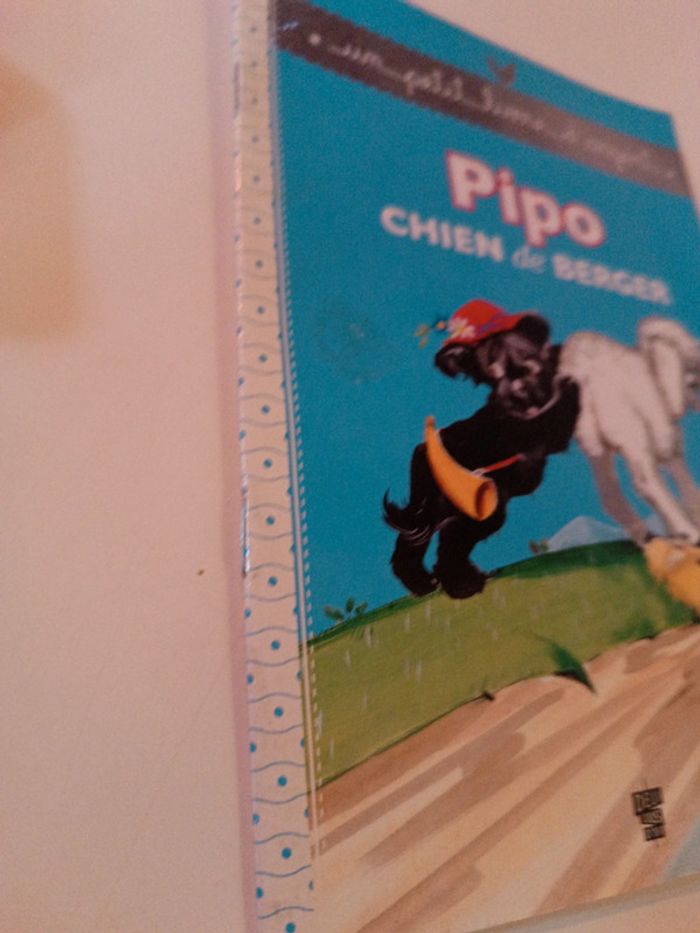 Livre d'argent Book histoire mouton brebis pipo chien dog berger deux coqs hachette pierre probst - photo numéro 3