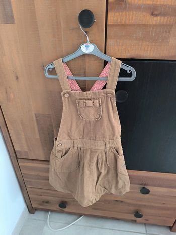 Robe en velours sergent major 7 ans