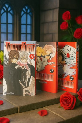 Manga shojo Vampire Knight tomes 2, 3 & 5 - Matsuri Hino 🦇🌹