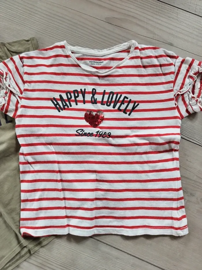 Lot t-shirt 5 ans - photo numéro 5