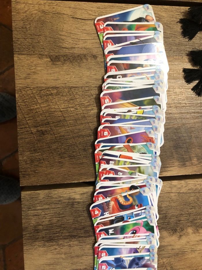 Cartes Disney Leclerc lot de 79 neuves - photo numéro 3