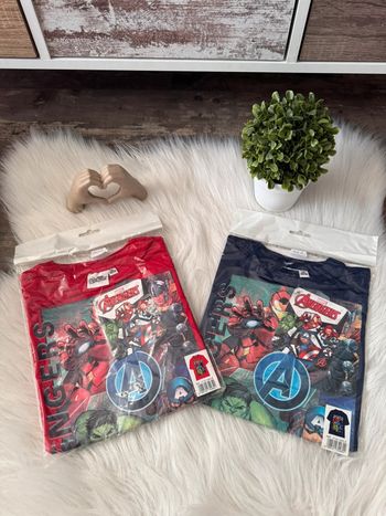 Lot de 2 t-shirt avengers