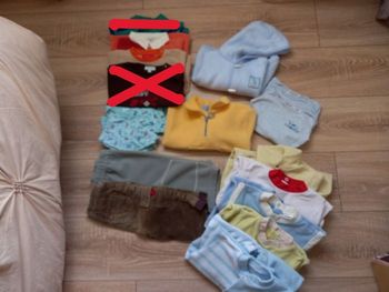 Lot vêtements bébé hiver 12 mois 