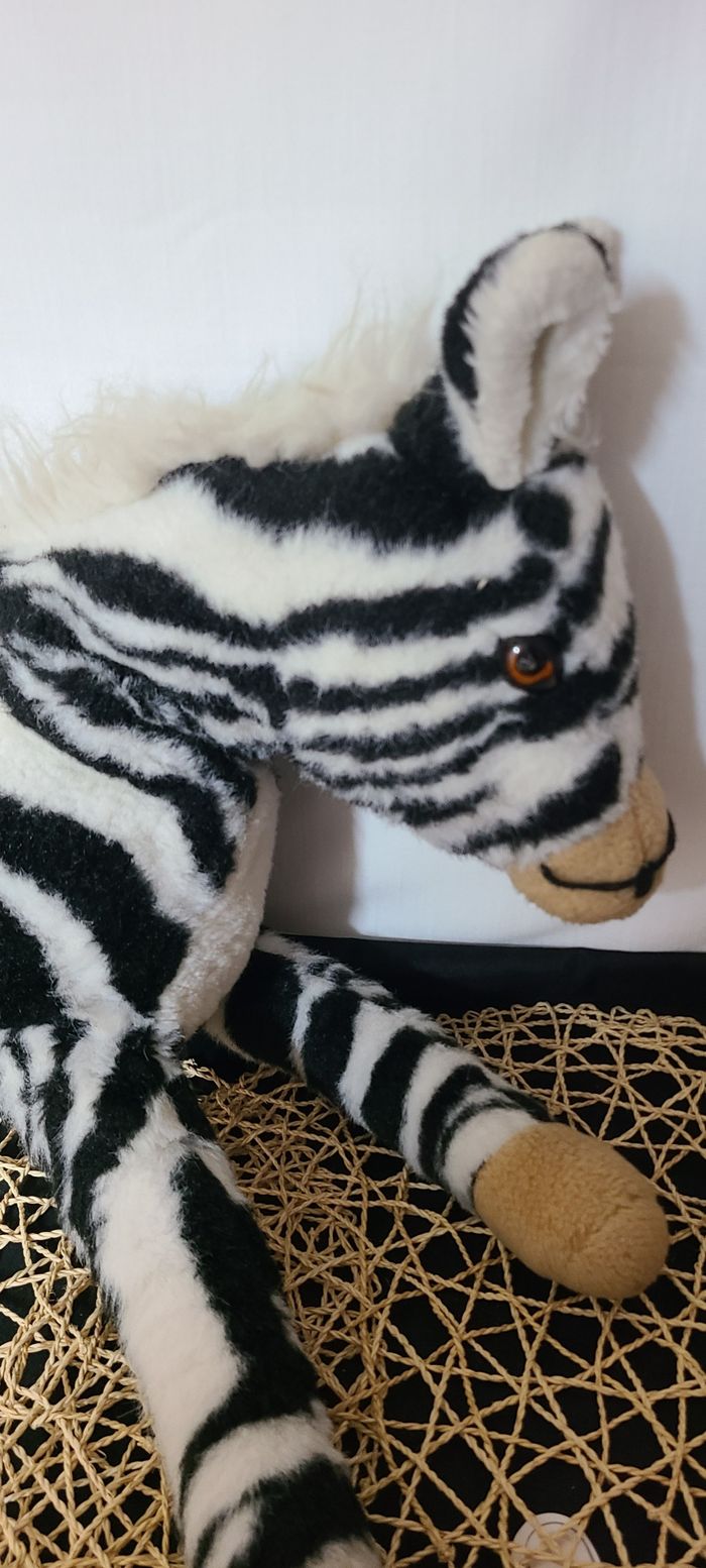 peluche zèbre - photo numéro 7