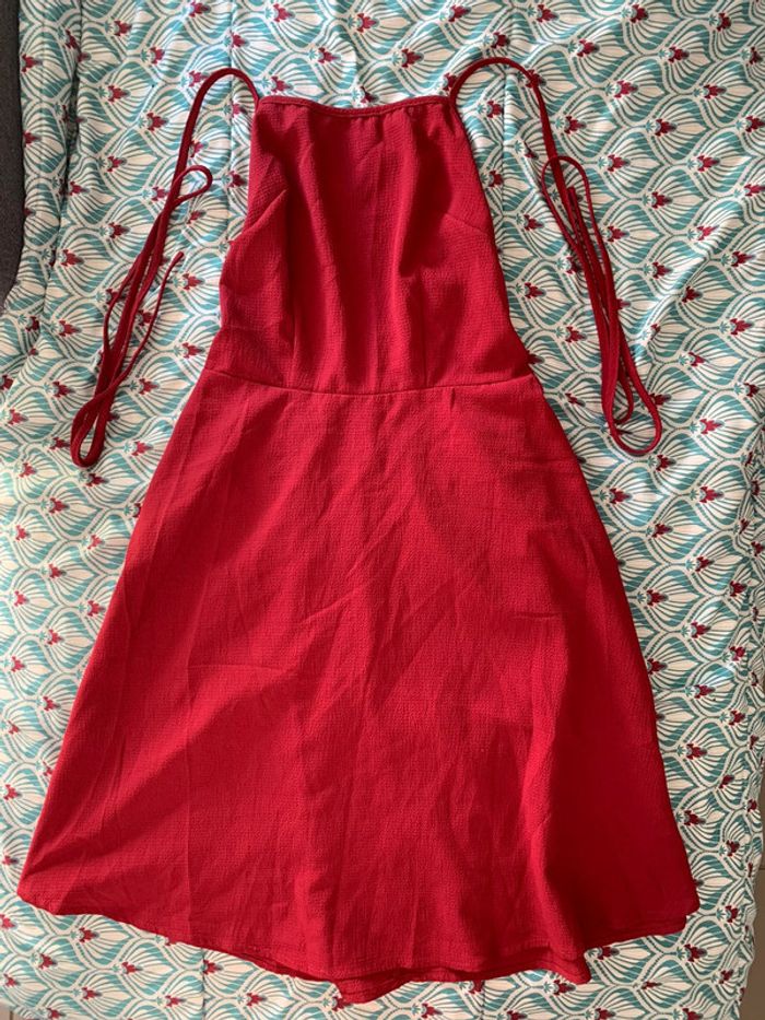 Robe été bordeaux