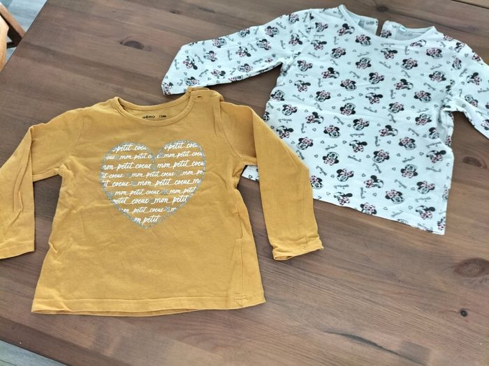 2 tee shirts 24 mois