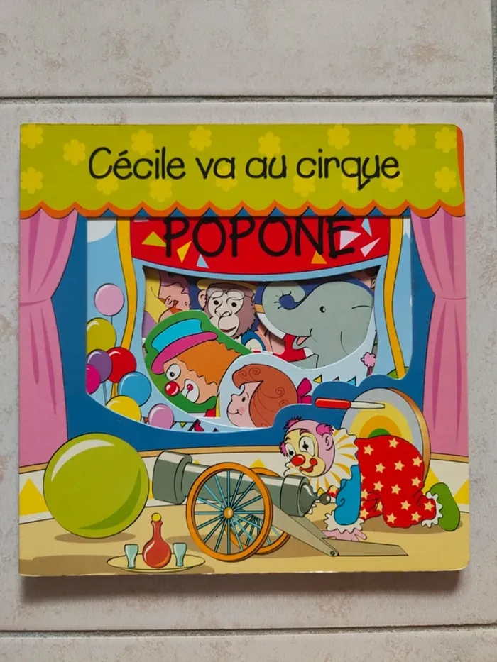Cécile va au cirque Popone
