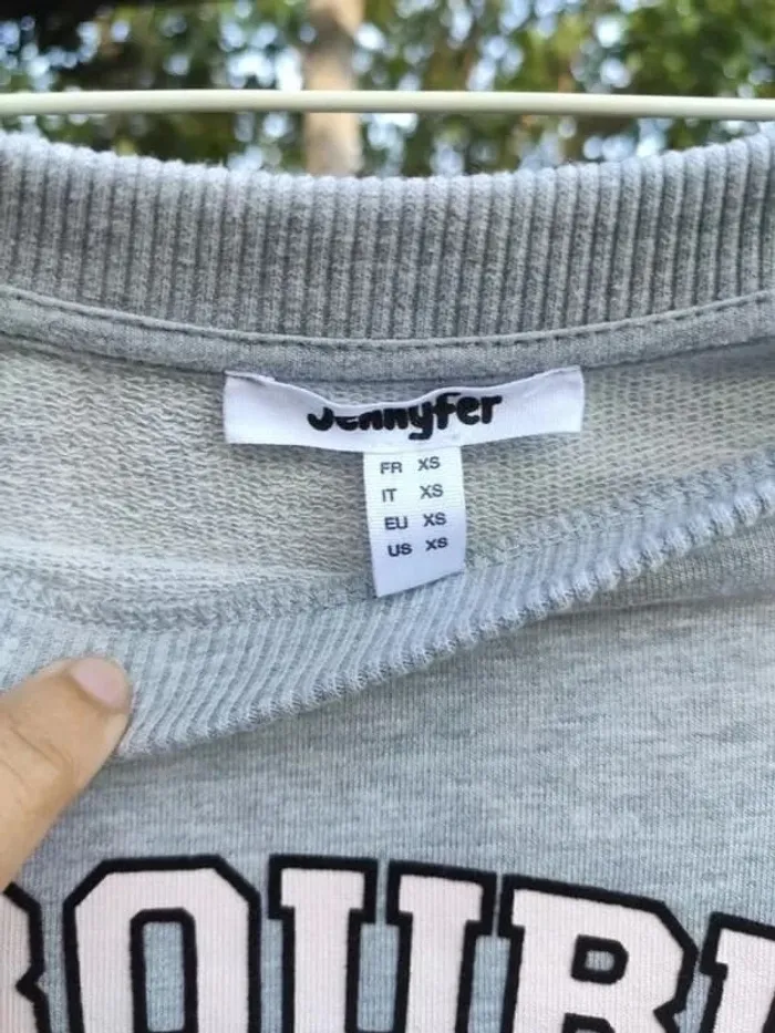 Pull sweat manches fantaisie Jennyfer XS - photo numéro 6