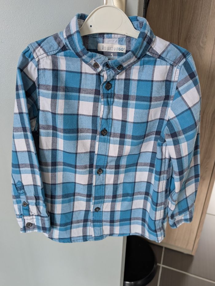 Chemise garçon 5 ans in extenso