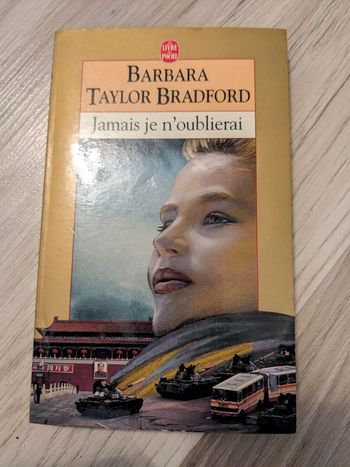 Livre jamais je n'oublierai