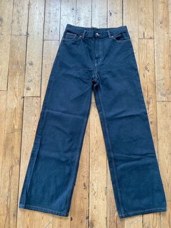 Jeans denim bootcut  coton noir w28 Monki