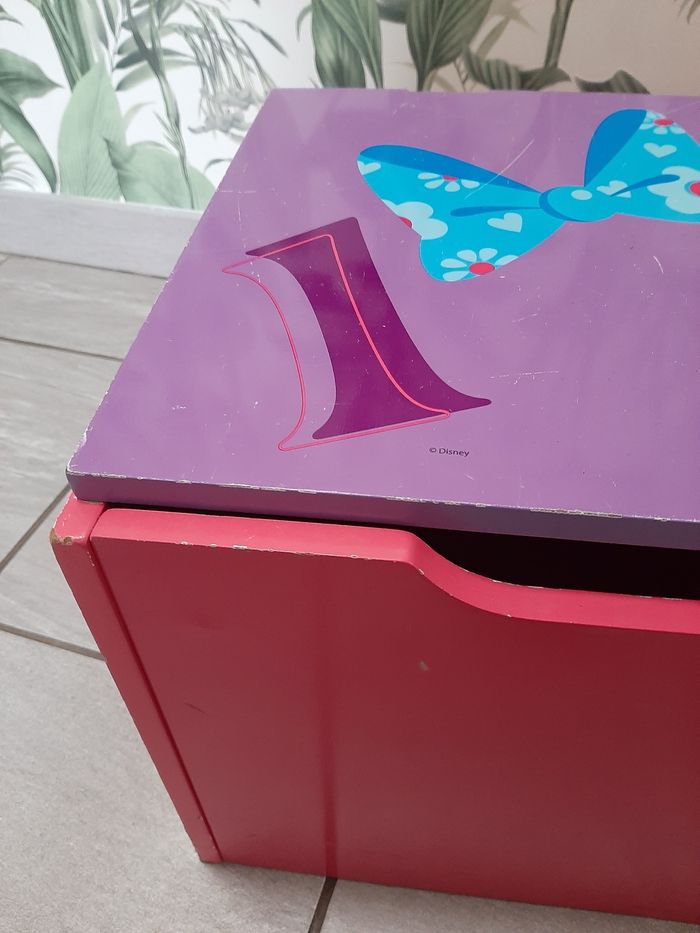 Coffre jouet en bois - photo numéro 4