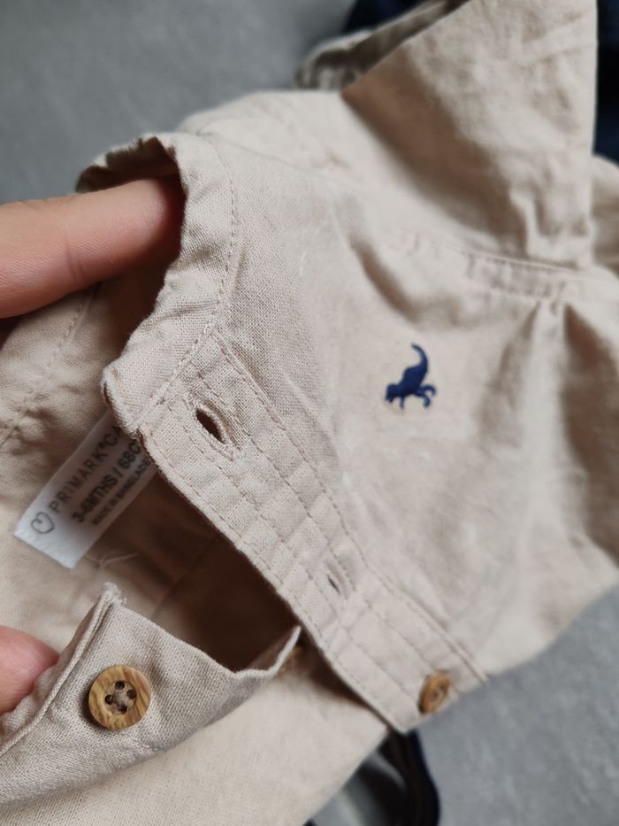 Lots pantalons habillé et chemise 6m - photo numéro 4