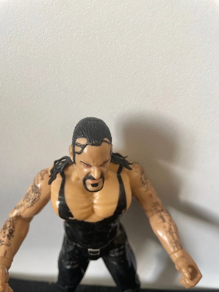 Figurine articulée catcheur Undertaker WWE wwf Jakks pacific 1999 17cm superstar du catch - photo numéro 11
