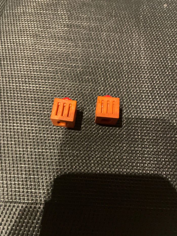 Playmobil lit 2 cubes de jonction marrons 3072 3120 7598 écurie centre équestre chevaux équitation - photo numéro 4