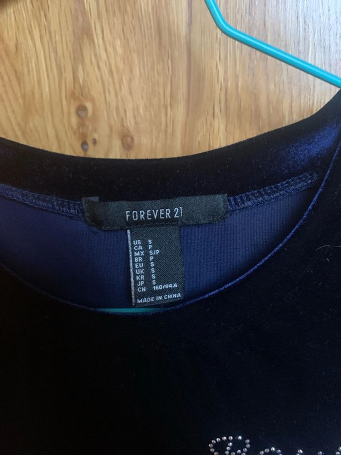 Lot 3 hauts courts Forever 21, taille S - photo numéro 3