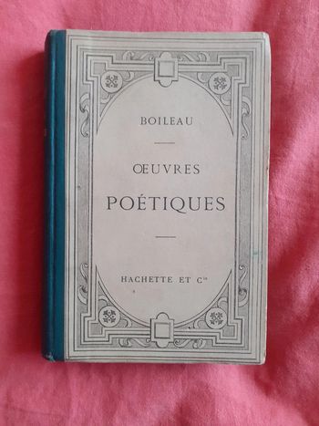 Œuvres poétiques - Boileau