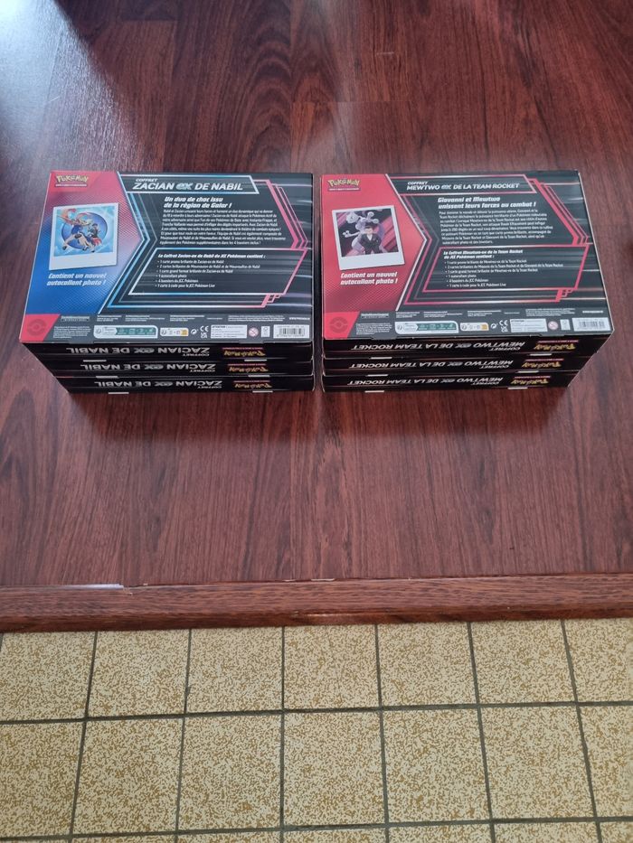 Lot de 6 coffrets Pokemon. - photo numéro 5