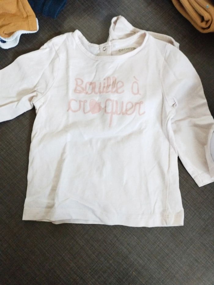 T-shirt rose x2 - photo numéro 3