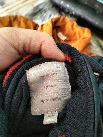 Veste bébé garçon 18moi