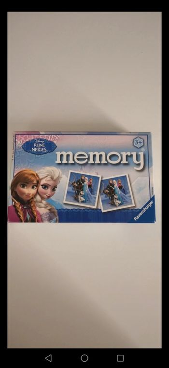 Memory reine des neiges