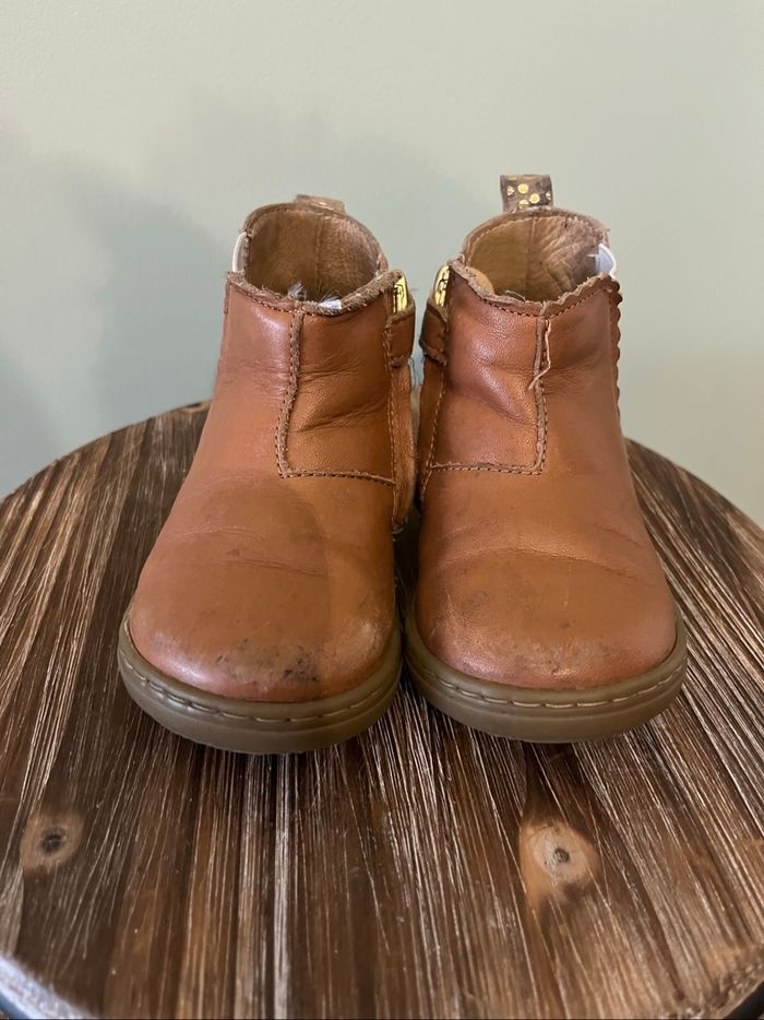 Boots cuir camel 24 - photo numéro 2