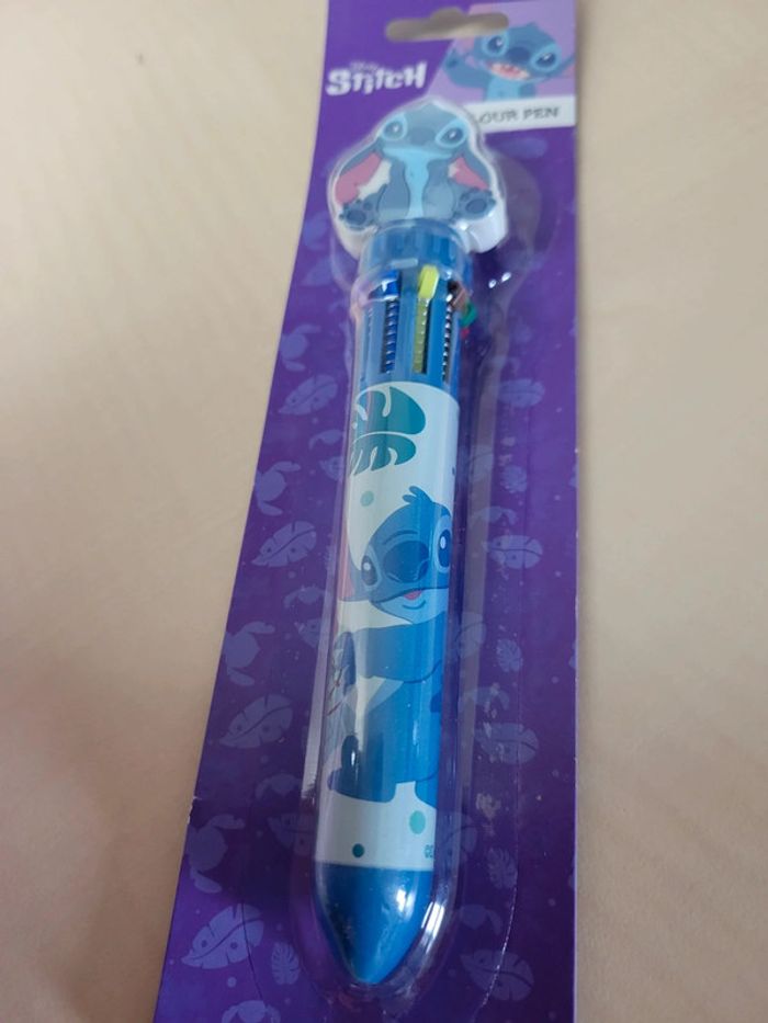 🌺Neuf🌺 Stylo 10 couleurs Stitch - photo numéro 2