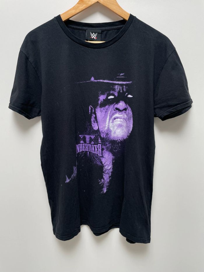 T-shirt print WWE Undertaker – Officiel – Taille L Womens made in UK 🇬🇧
