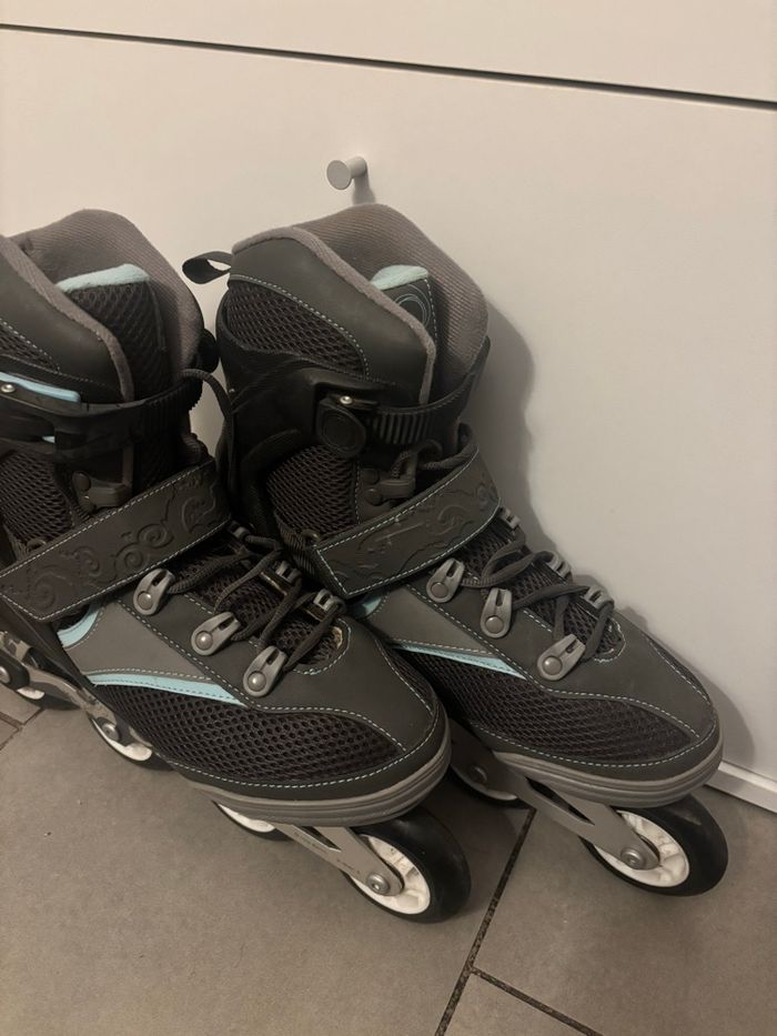 Rollers oxelo décathlon taille 40 - photo numéro 6