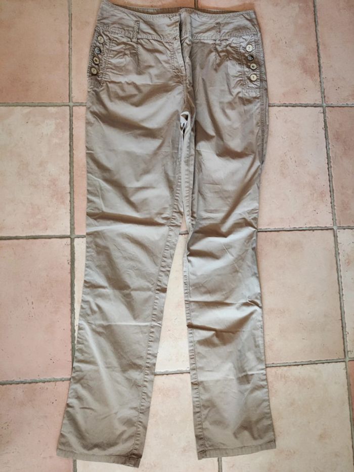 Pantalon T42 beige - photo numéro 2