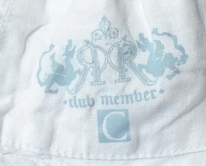 Joli chapeau blanc garçon 3-6 mois 100% lin - photo numéro 2