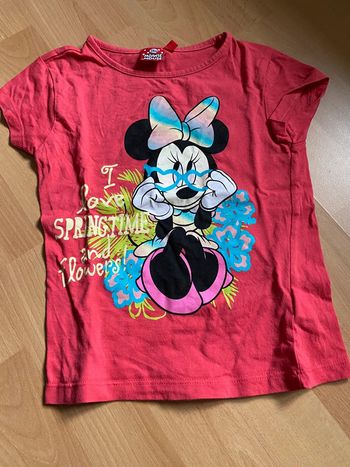 T-shirt Minnie Mouse Disney Taille 6 ans