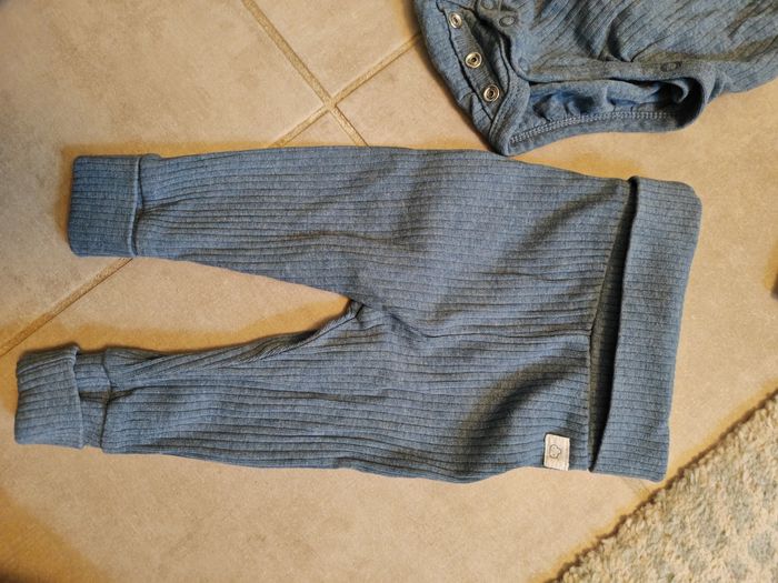 Ensemble bleu bébé garçon 3 mois H&M - photo numéro 4