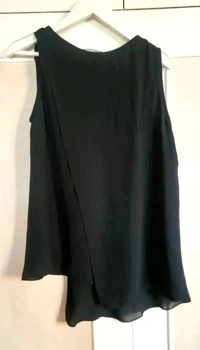 Blouse asymétrique voile Promod Taille 38 - photo numéro 6