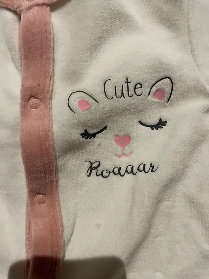 Pyjamas bébé 1 mois avec pieds - photo numéro 3