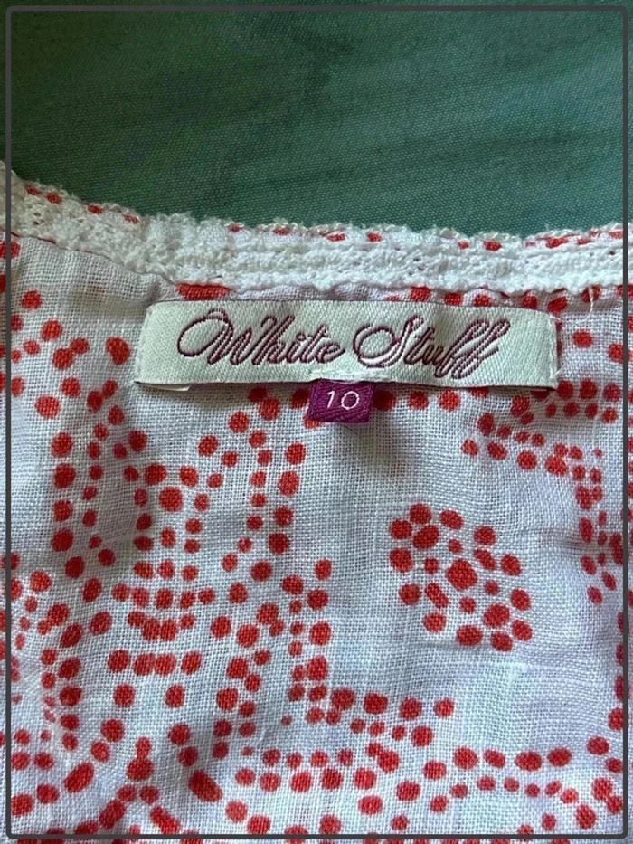 Jolie top taille 10ans marque White stuff - photo numéro 3