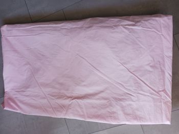 drap housse rose pour lit 2 pers 50% coton 50% polyester Sanderson Neuf
