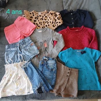 Vêtements fille 4 ans