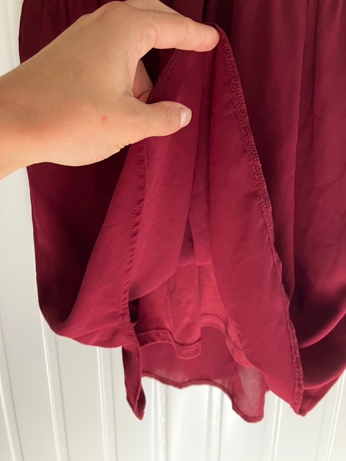 Robe bordeaux - photo numéro 3